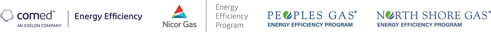 ComEd Energy Efficiency Program, Nicor Gas Energy Efficiency Program, Peoples Gas Energy Efficiency Program, North Shore Gas Energy Efficiency Program