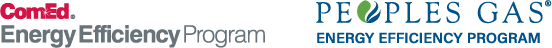 ComEd logo and Peoples Gas logo